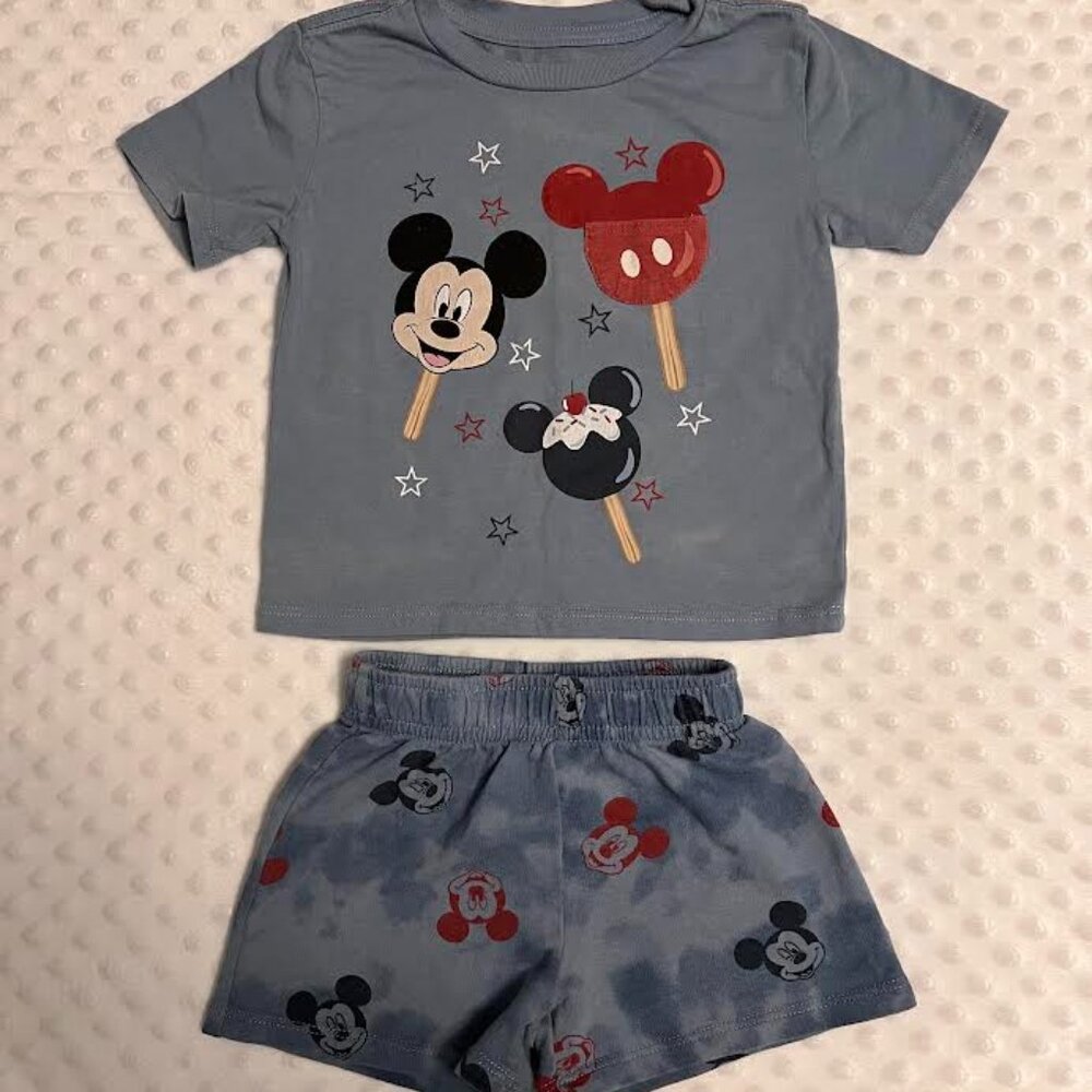 Disney Junior Mickey Themed Outfit / Size: 18M (2-Piece Set)